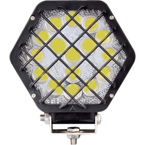 48W 16LED Work Light Flood Beam Bar Car SUV ATV Off-Road Driving Fog Lamps