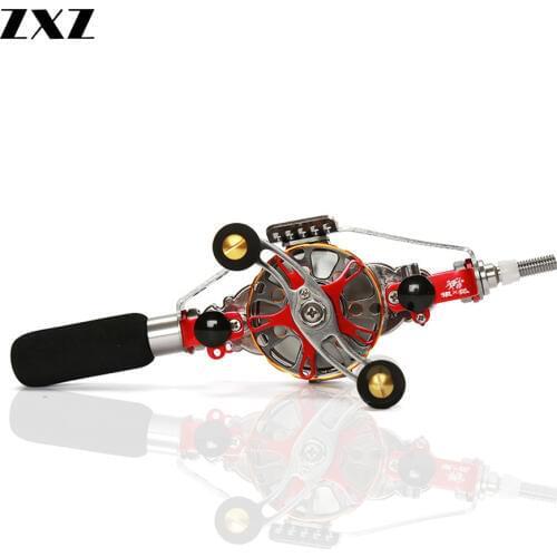 Diy Metal Hollow Reel Automatic Fish Line Reels Spinning Refit Wheel Fishing Vessel Raft Baitcast Casting Reel Left Right Hand