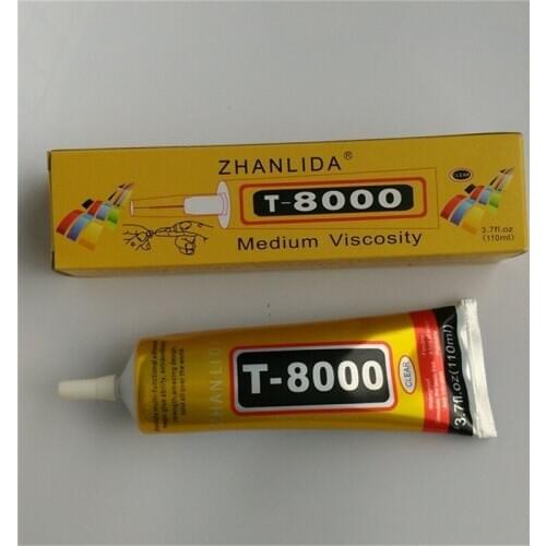 New 110ml Clear T8000 Glue Epoxy Resin For Glass Crystal Jewelry Fabric Diy Adhesive Rhinestones Free shipping