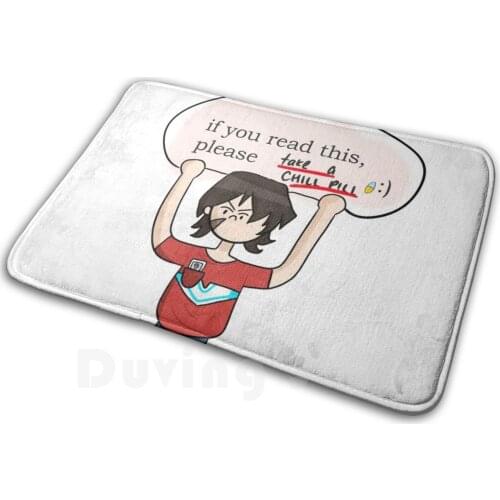 Chill Pill Keith Carpet 671 Carpet Voltron Cartoon Funny Chillpill Memes Keithkogane Red Lion