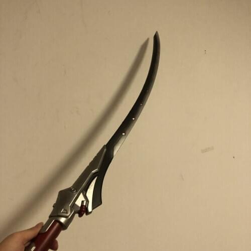 Overwatchs Genji Oni Skin Weapon Dragonblade Cosplay Replica Swords Props