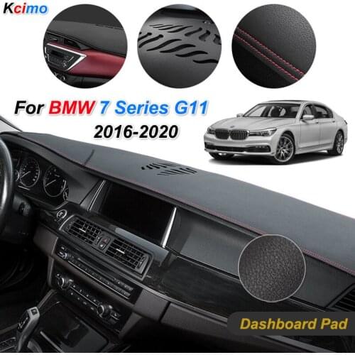 For BMW 7 Series G11 2016-2020 Anti-Slip Mat Dashboard Cover Pad Dashmat Carpet Cape Auto Accessories