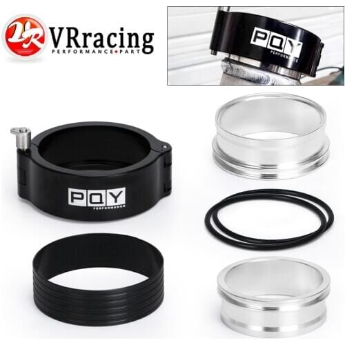 VR- Clamp System Assembly Exhaust V-band Clamp Quick Release For 2.5" 63mm OD Exhaust / Intercooler Pipe/Turbo