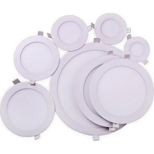 LED Round Panel Lights 3W 4W 6W 9W 12W 15W 18W 24W Surface Ceiling Recessed Downlight SMD2835 LED Ceiling Lamp Down Light Lamp