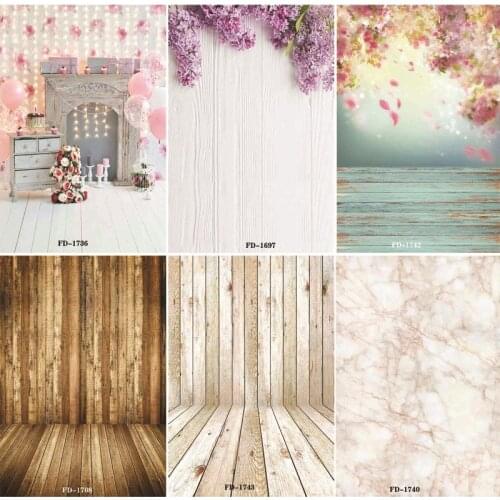 Vinyl Custom Photography Backdrops Prop Wooden Planks Photography Background NY1FD-09
