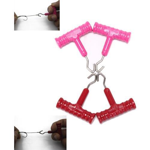 2pcs/lot Fishing Knot Rig Puller Knot Tester Tightener Carp Terminal Tackle for Hair Rig Method Feeder Sets Tool Tackle
