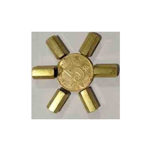 30pcs M5 10mm-30mm Length Hexagonal copper column flat head Double pass Support isolation column Screws