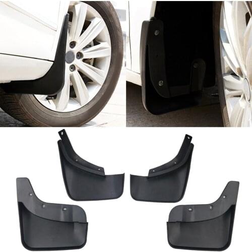 4Pcs Car Mudguards Fenders Mudflaps Guards Splash Mud Flaps for Audi Q7 2007 2008 2009 2010 2011 2012 2013 2014 2015 Mudguards