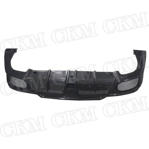 Rear Lip Diffuser Spoiler Bumper Guard Carbon Fiber for Maserati Ghibli Q4 2014-2017