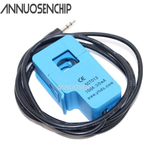 Free shipping 5PCS 30A SCT013 0-100A SCT013-030 30A/1V/1% SCT013-000 100A/50MA/1% SCT013-000 50A/1V/1