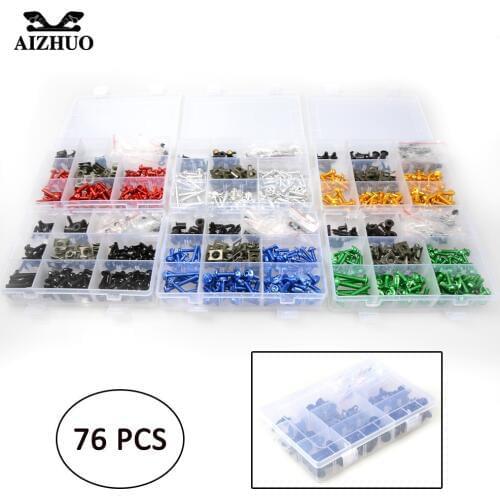 Motorcycle Fairing Body Bolts Scooter Nuts Bolts For YamahaTMAX500 530 250 390 Honda MSX125 Honda XADV 750