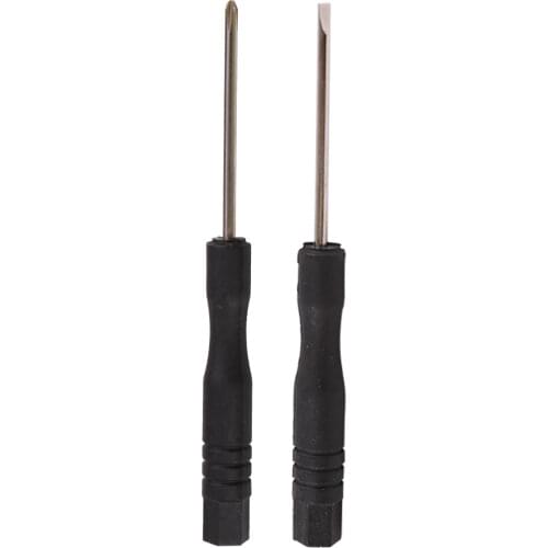 CZ Lateral Cross Small Screwdriver 2mm Rod Black mini handle Tool Manual Repair Practical Mini Screwdriver Multi-Use Disassembly