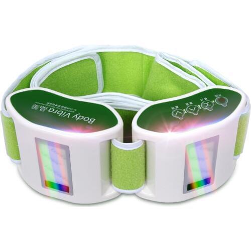 Electric Vibrating Slimming Belt Massager Fat Burning Vibrating Waist Belly Leg Arm Muscle Trainer Stimulator Body Sculpting