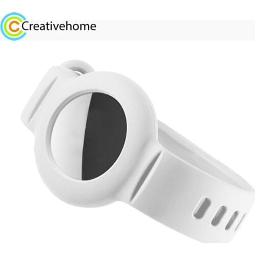 ENKAY Hat-Prince Children Watch Band Style Silicone Anti-lost Case for Apple AirTag