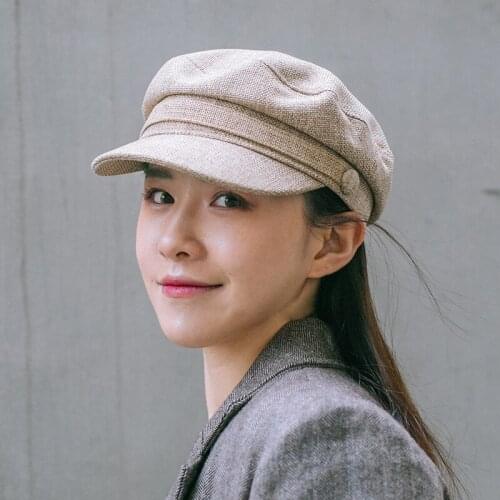 GorrasTemperament Fashion Retro Classic Brand Style Vintage Women Hat Beret Cap Painter Newsboy Caps Boina Hombre 067