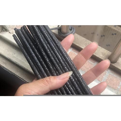 Genuine Rare special skin rope natural pearl fish leather devil skin cord,Manta Ray Fish Skin for Leather Bracelet