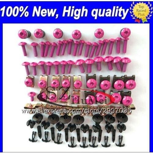 Fairing bolt full bolts kit For Aprilia RS4 125 RS125 06 07 08 09 10 11 RS 125 2006 2007 2008 2011 Windscreen screw screws Nuts