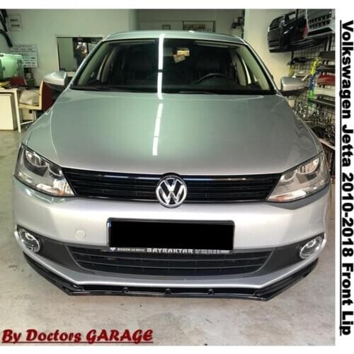 For Volkswagen Jetta MK6 2010 2011 2012 2013 2014 2015 2016 2017 2018 Front Lip Bumper Attachment Car Auto Accessory Black
