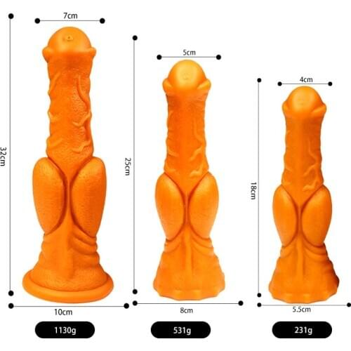 Sexy HugeDildo GoldHorse Cock Big Dildo Animal Dildos for Woman Masturbator Silicone Anal Sex Toys for Couple flirt Sex Products