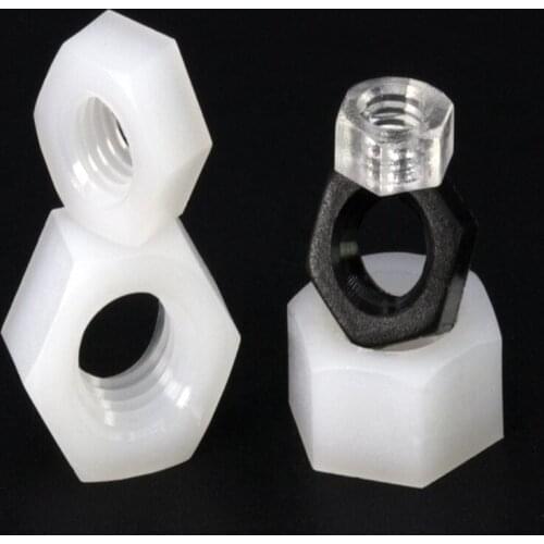 Plastic nut nylon insulation screw cap m2m2.5m3m4m5m6m8m10m12