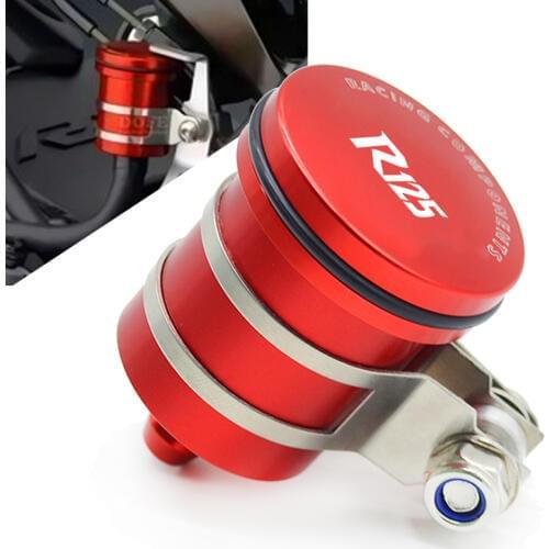 Motorcycle Brake Fluid Reservoir Clutch Tank Cylinder Fluid Cup for yamaha r125 YZFR125 YZF R125 2008-2018 2010 2011 2012 2013