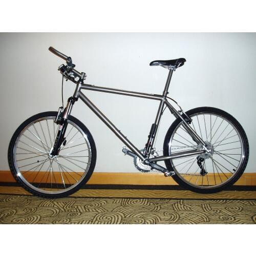 Titanium mtb bike frame 26er