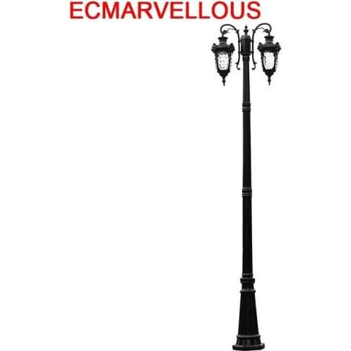 Lambasi Style Lampioni Da Esterno Iluminador Jardin Off Road Lampa Uliczna Luminaire Exterieur Plaza LED Lampione Street Light