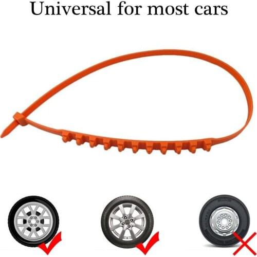 Universal Emergency Car Anti-skid Snow Chain 20 Pcs