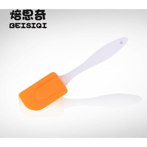 Baking Biqi Baking Large Silicone Scraper Resistant to the high temperature than the rubber squeegee