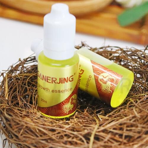 YIGANERJING Hair Growth Agent Products Anti Hair Loss Natural Organic Oil for Fast Hair Growth Vitamins Serum 20ml