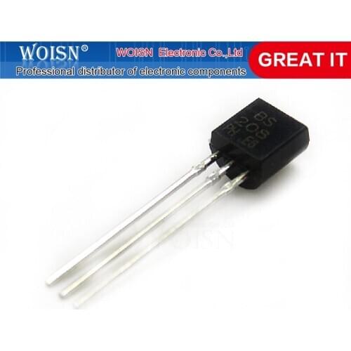1pcs/lot BS250 = BS208 45V 0.23A 0.7W TO-92 In Stock