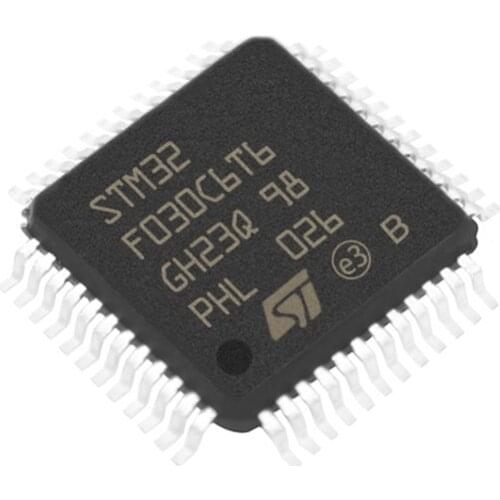 100% new imported original STM32F030 STM32F030C6T6 STM32F030C8T6 STM32F030CCT6 LQFP-48 microcontroller MCU New and Original