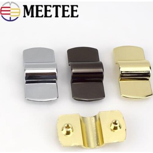 4/10pcs 3.8x1.9cm Bag Hanger Clasp Ring Buckle Bags Arch Bridge Screw Bridges DIY Leather Crafts Handbag Decoration Accessories