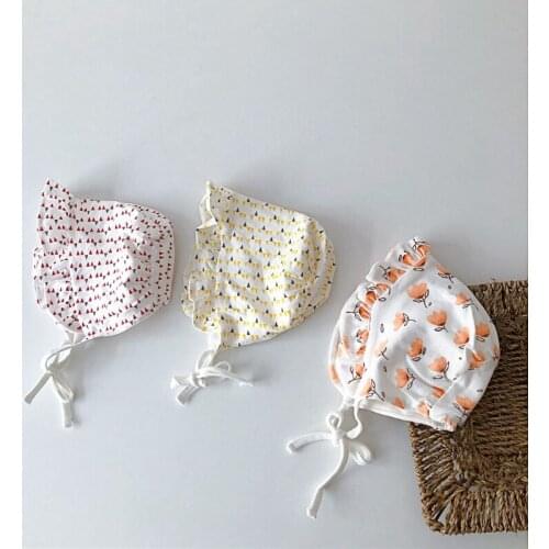 Newborn Baby Lace Hat Cute Cotton Kids Baby Girl Hat Summer Sun Hat Newborn Flower Bonnet Hat Baby Photography Props