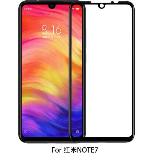 For Xiaomi Redmi 7 Redmi7 full AB Glue Cover Tempered Glass Screen Protector for Xiaomi Redmi Note 7 Pro 16GB 32GB 64GB 128GB