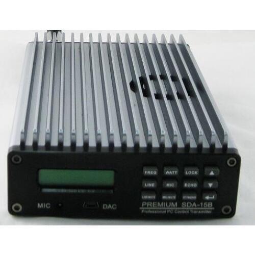 0W-15W PREMIUM CZE-15B SDA-15B PC Control FM Transmitter Broadcast 1/2 dipole antenna TNC kit