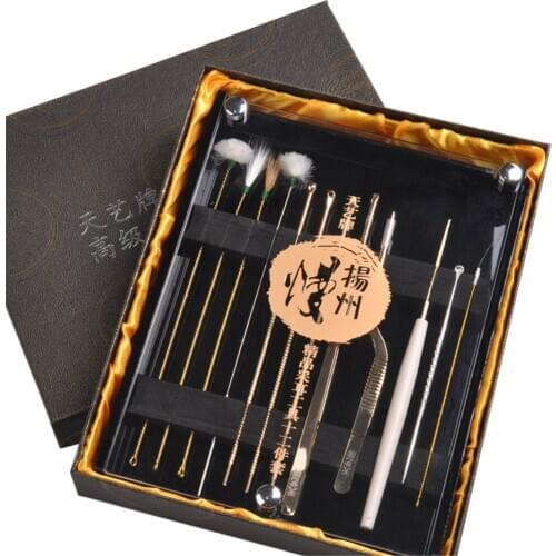 HIMABM 12 Pieces Easy Ear Wax Remover Cleaner Clean Swab Earwax Remove Spiral Earpick Soft Safe