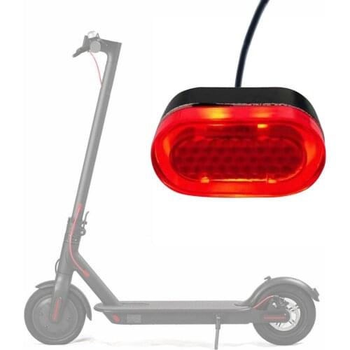 Electric Scooter Rear Fender Mudguard Support Taillight Kickscooter Replacement Accessories Parts for Xiaomi M365 Taillights
