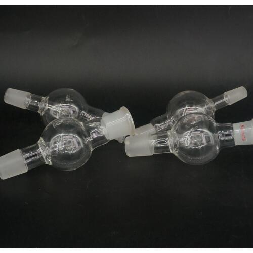 100ml Bump Trap 24/29 Female to 14/23 Male Joint Glass Rotary Evaporator Labware