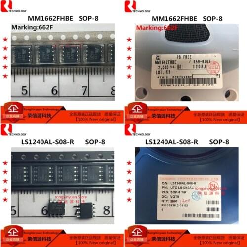 5-50 pcs/lot MM1662FHBE Marking: 1662F MM1662F MM1662 SOP-8 LS1240AL-S08-R LS1240AL UTCLS1240AL LS1240A LS1240AG New original