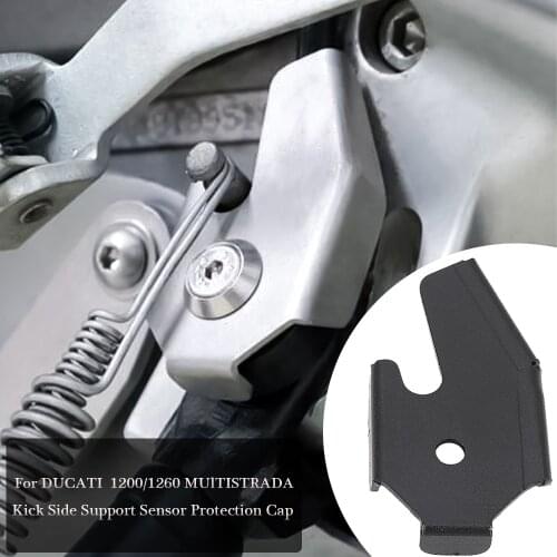 Multistrada1200 Motorcycle kick side support sensor protective guard cover for ducati multistrada 1200 1260 multistrada1260