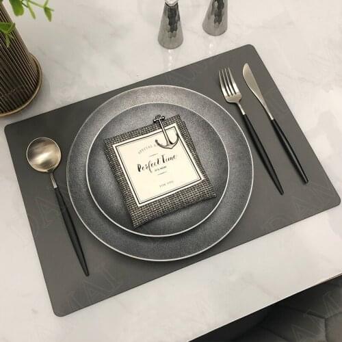 European Style Ceramics Plate Set Western Steak Dish Dining Main Course Living Room Dishes and Plates Sets Kitchen Tableware