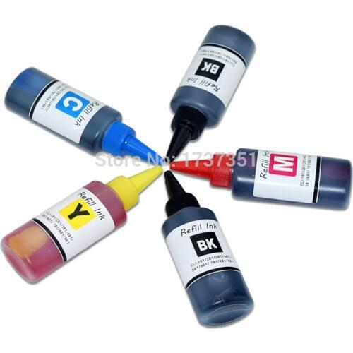 PGI-680 CLI-681 Dye Pigment Ink Refill Kit for Canon PIXMA TR7560 TR8560 TS6160 TS8160 TS9160 Printer Ink Cartridge