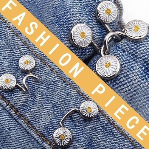 25mm/32mm Pants Button Small Detachable Metal Button Pants Adjuster Fastener for Trousers Jeans