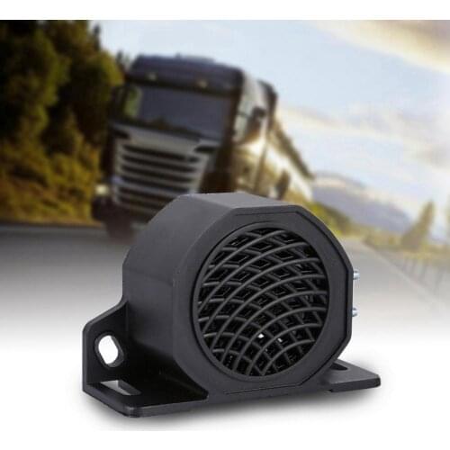 50% Hot Sell KX-5028 Back Up Beeper Universal Waterproof 105DB Black Reverse Warning Alarm for Vehicle