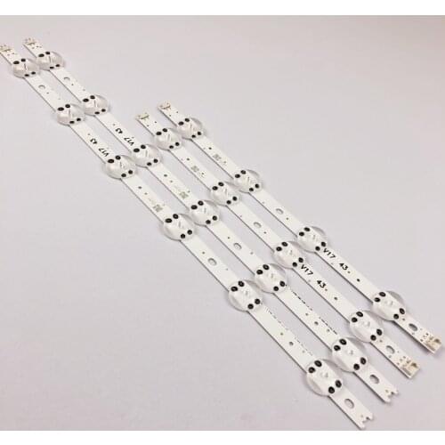 LED Strip for LG 43" V17 art3 2867 TV 6916L-2867A 6916L-2867F agf78709801 43LJ614V 43LV340C 43UJ670V 43UJ6565 43UJ6525