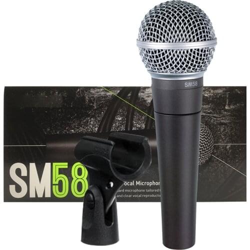 Top Quality SM58S Vocal Dynamic SM58-LC SM 58 microphone SM58 microfone professional for shure microphone karaoke KTV stage show
