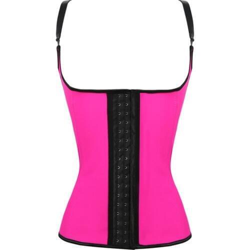 4 Colors Hot Sale Women Waist Trainer Corset 100% Latex Corset Sexy Women Waist Cincher Slimming Shapewear Plus Size Corsets
