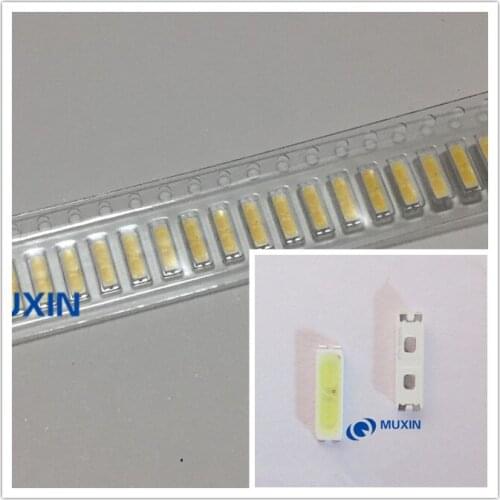 50 pcs For LG LED TV Application Middle Power LED LED LCD TV Backlight LED Backlight 0.5W 7020 3V Cool white TV Application