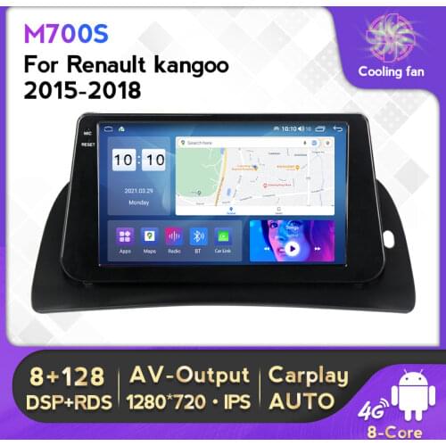 Android 10.0 8 Core GPS Car Radio For Renault kangoo 2015-2018 Multimedia Player DSP 6G+128G